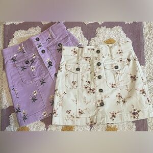 **Bundle** NWOT Vineyard Vines Velvet Corduroy Skirts 8